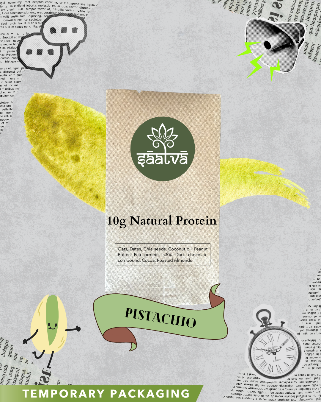 Trial pack: Pistachio protein bar