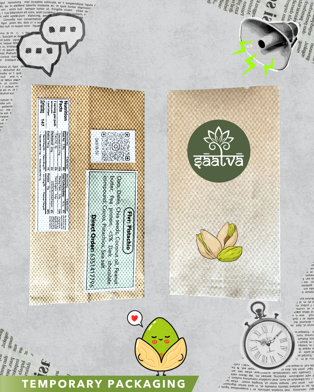 Trial pack: Pistachio protein bar