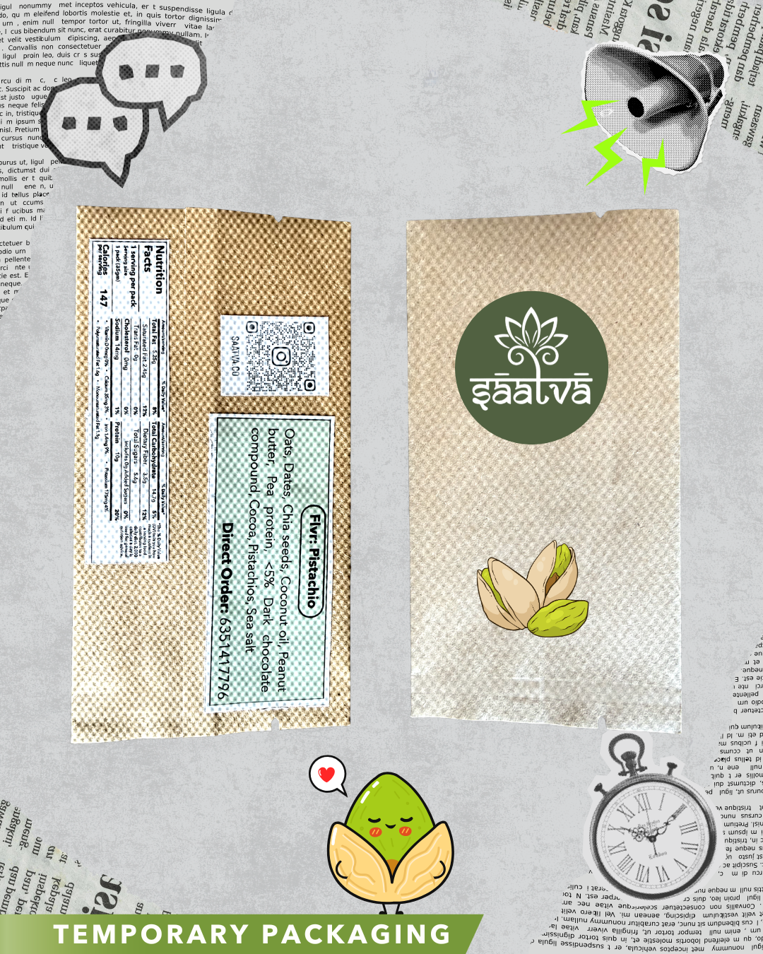 Trial pack: Pistachio protein bar
