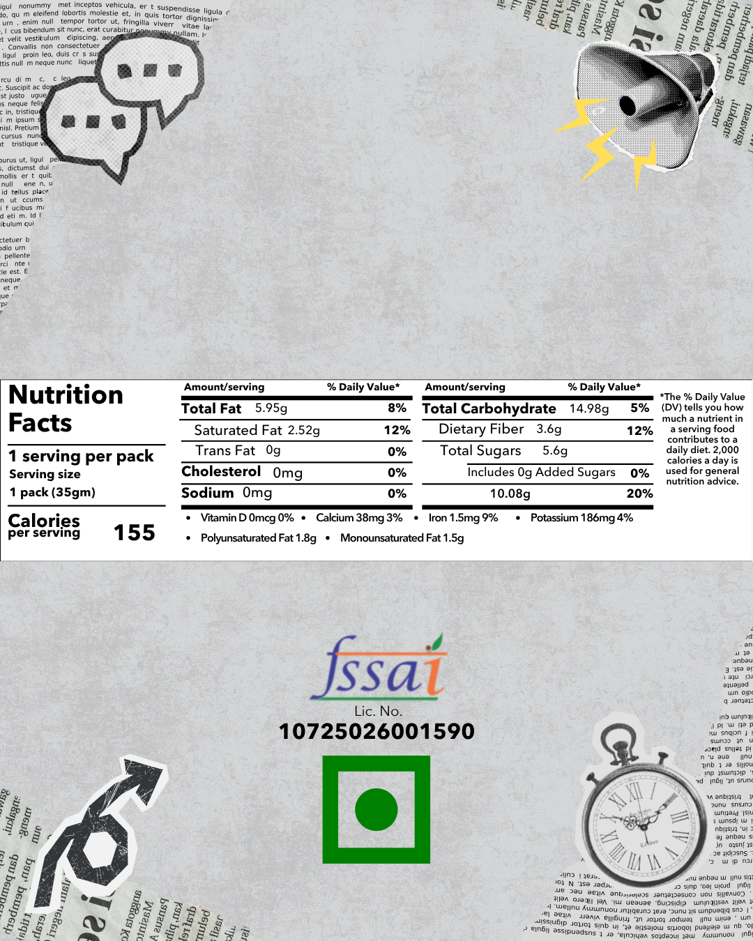 Trial pack: Choco-almond protein bar